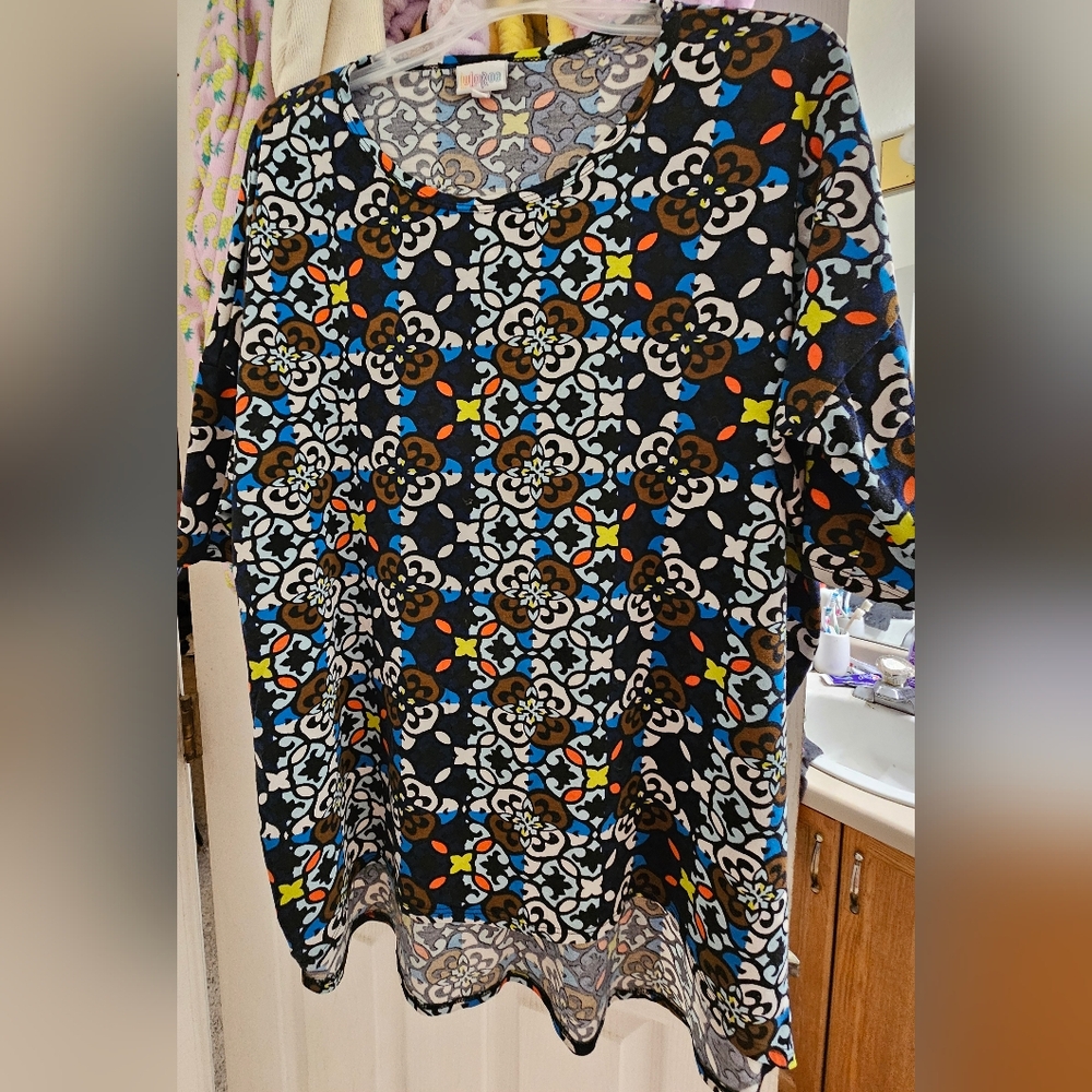 Colorful Patterned Top